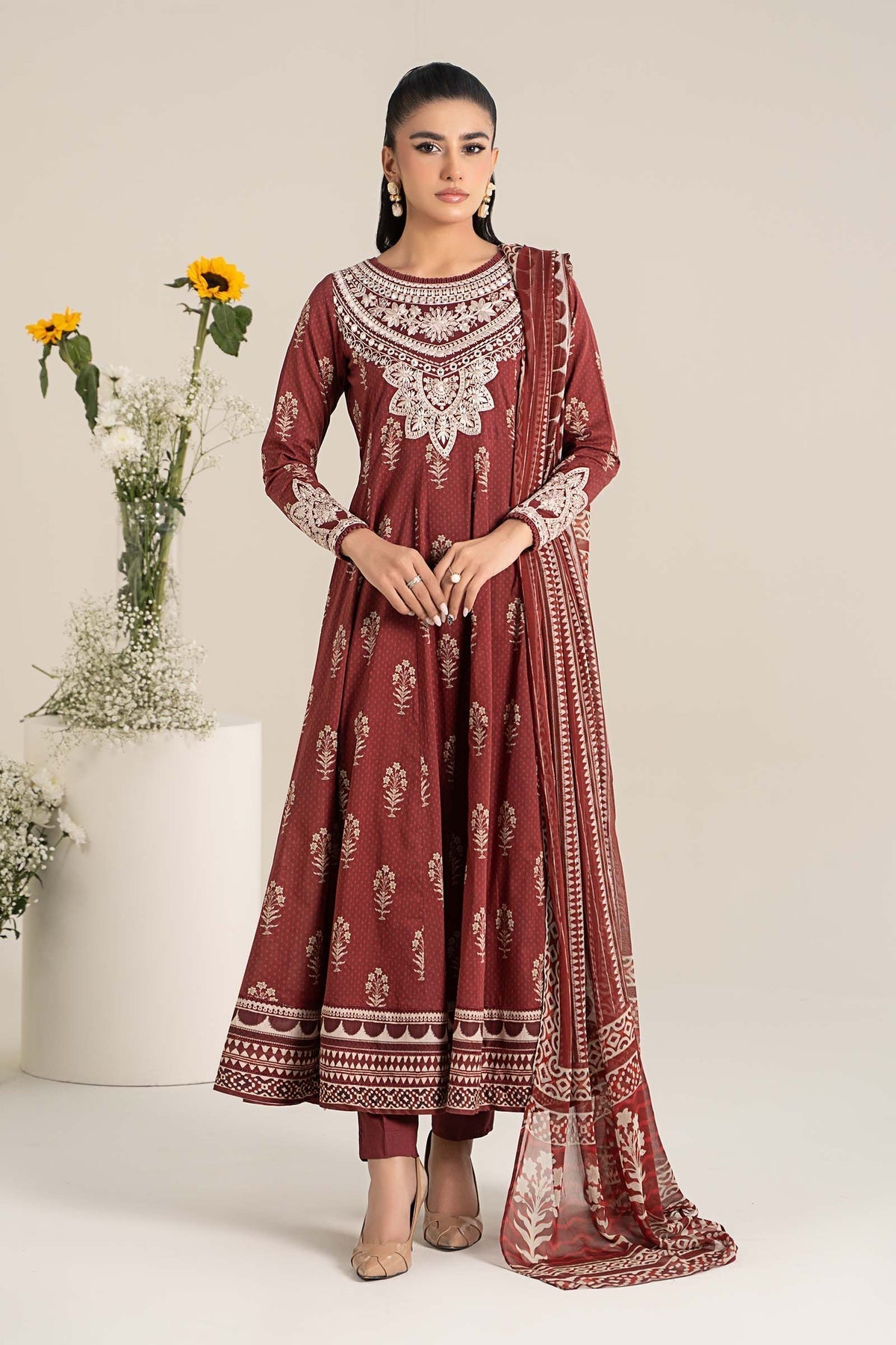 Maria B | Casual Pret 25 | DW-EF25-22 - House Of Anaya
