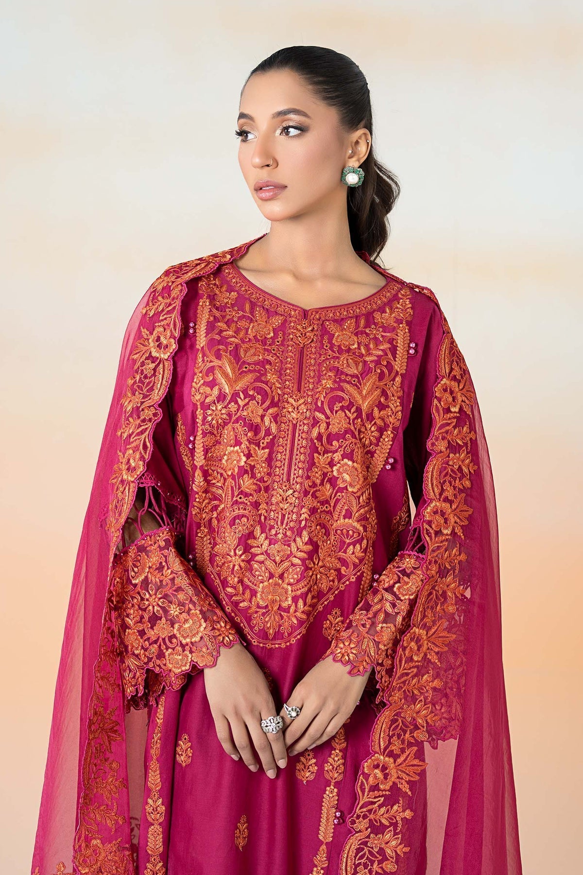 Maria B | Casual Pret 25 | DW-EF25-95 - House Of Anaya