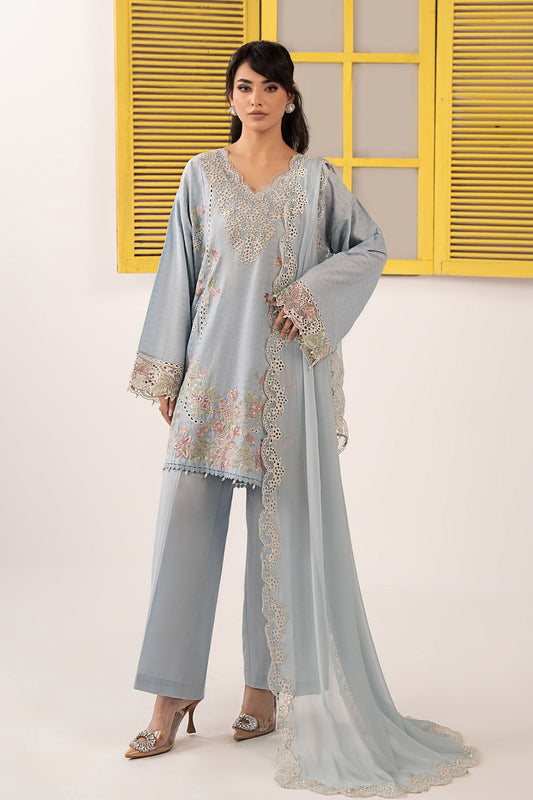 Maria B | Eid Collection 26 | 3 Piece Embroidered Dobby Lawn Suit