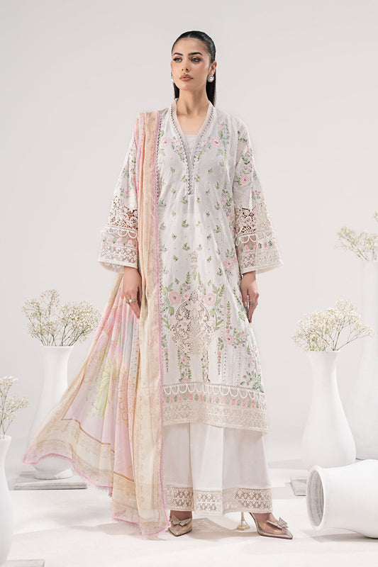Maria B | Eid Collection 26 | 3 Piece Embroidered Dobby Lawn Suit