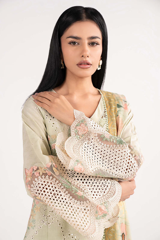 Maria B | Eid Collection 26 | 3 Piece Embroidered Dobby Lawn Suit