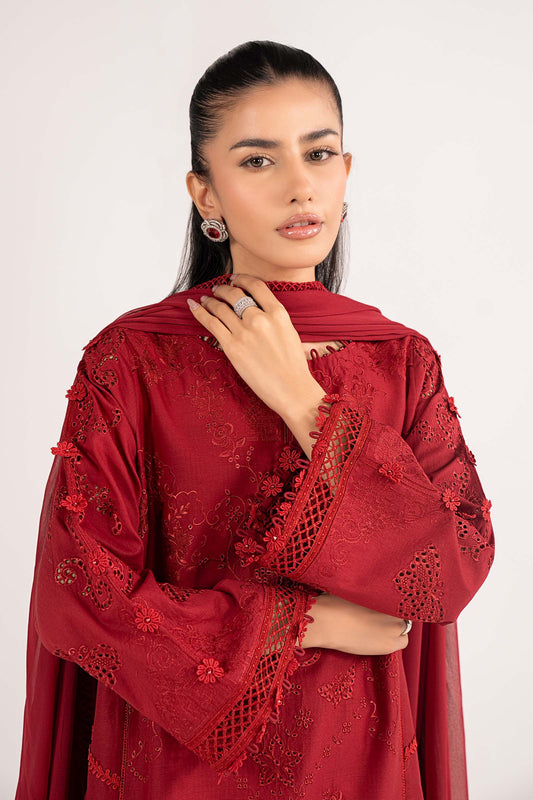 Maria B | Eid Collection 26 | 3 Piece Embroidered Dobby Lawn Suit