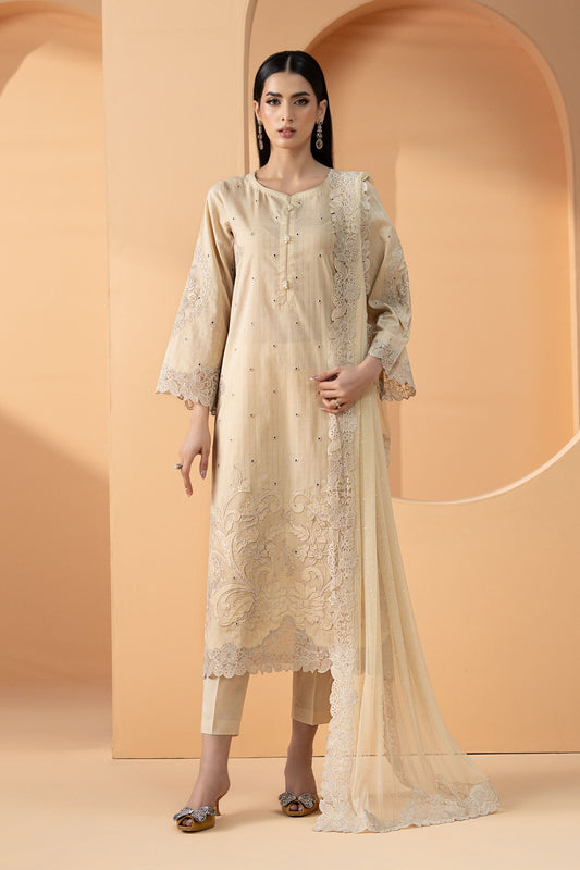 Maria B | Eid Collection 26 | 3 Piece Embroidered Dobby Lawn Suit
