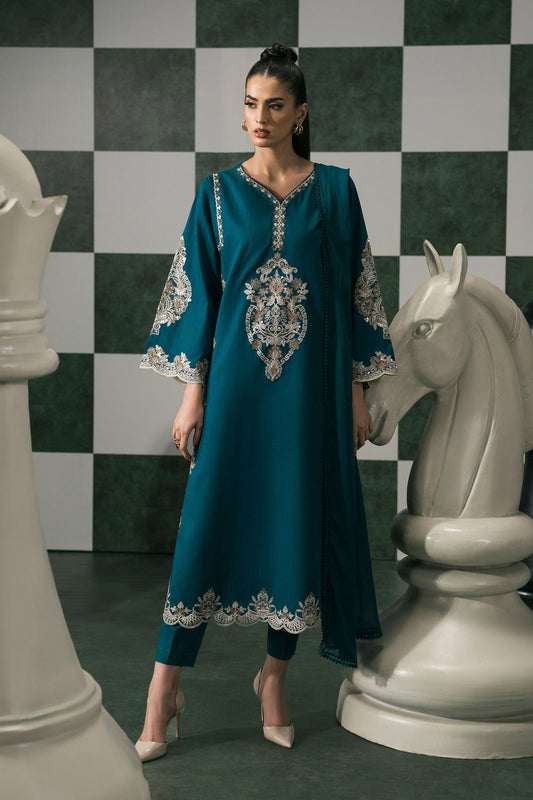 Maria B | Eid Collection 26 | 3 Piece Embroidered Dobby Lawn Suit