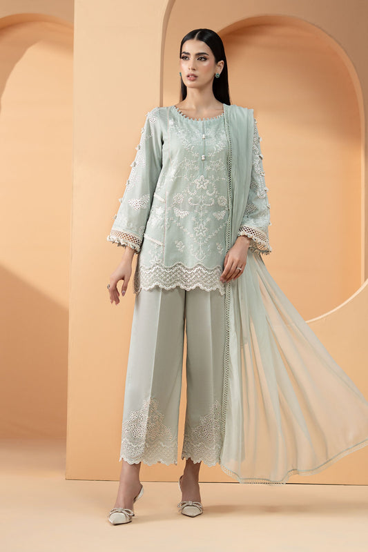 Maria B | Eid Collection 26 | 3 Piece Embroidered Dobby Lawn Suit