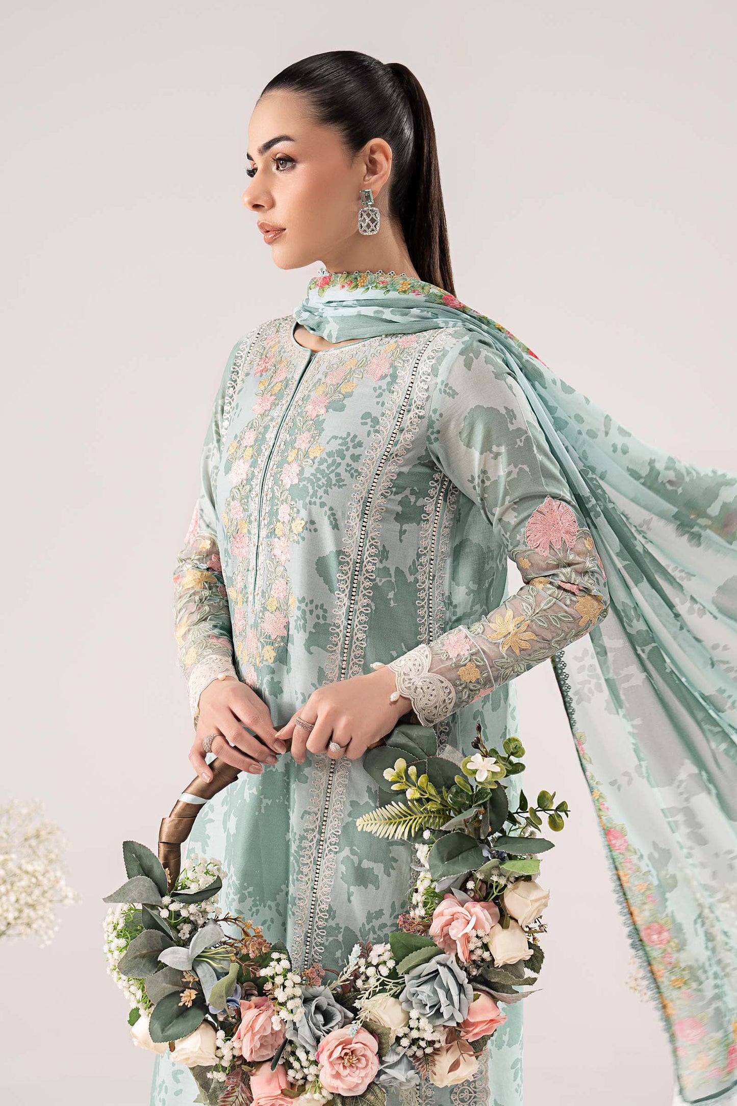 Maria B | Eid Collection 26 | 3 Piece Embroidered Lawn Suit