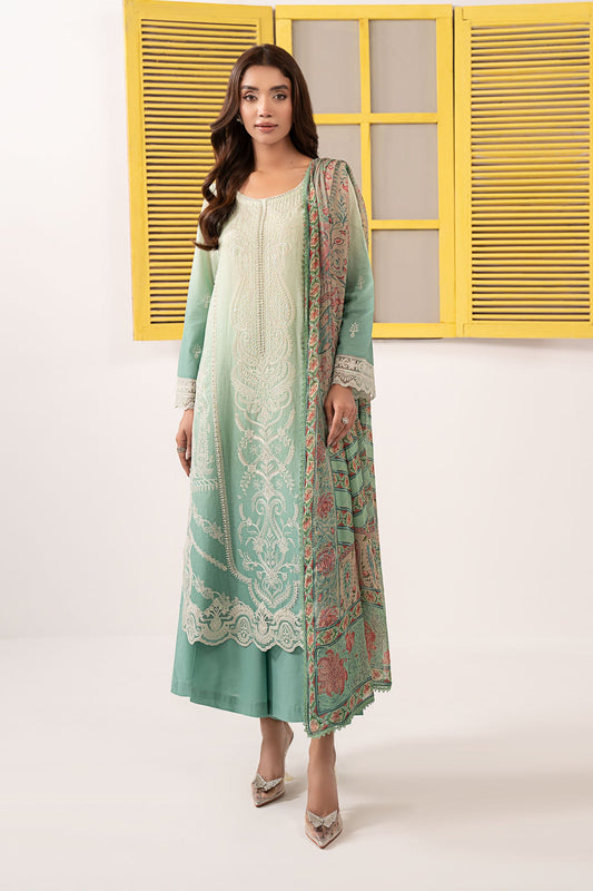 Maria B | Eid Collection 26 | 3 Piece Embroidered Dobby Lawn Suit