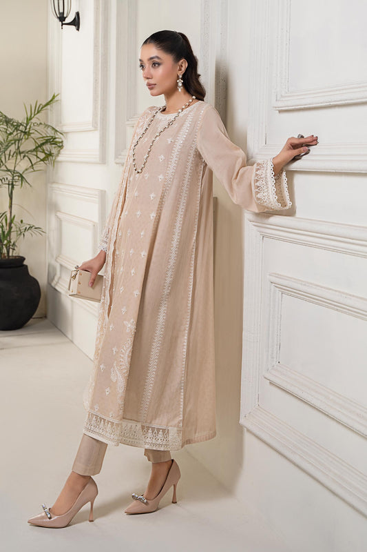 Maria B | Eid Collection 26 | 3 Piece Embroidered Self Jacquard Suit