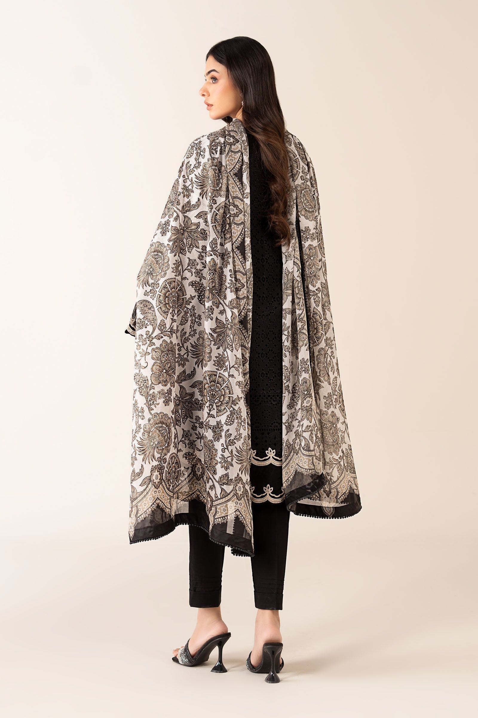 Maria B | Pre Fall 25 | Chiffon Suit 06