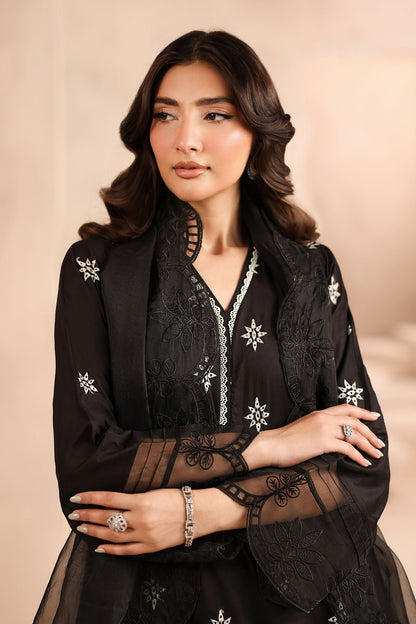 Maria B | Luxury Winter Pret 25 | DW-MN25-01-Black
