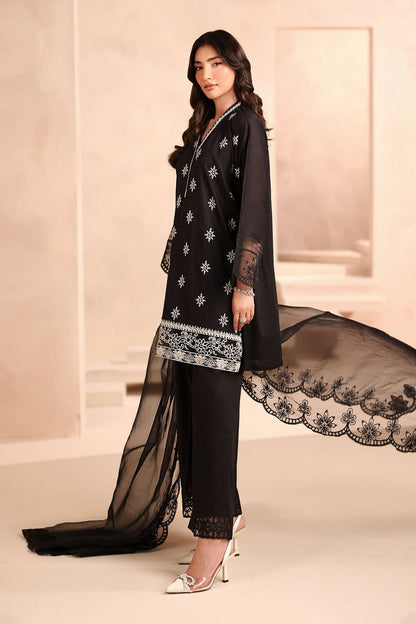 Maria B | Luxury Winter Pret 25 | DW-MN25-01-Black