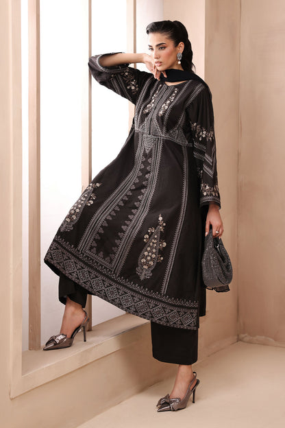 Maria B | Luxury Winter Pret 25 | DW-MN25-10-Black