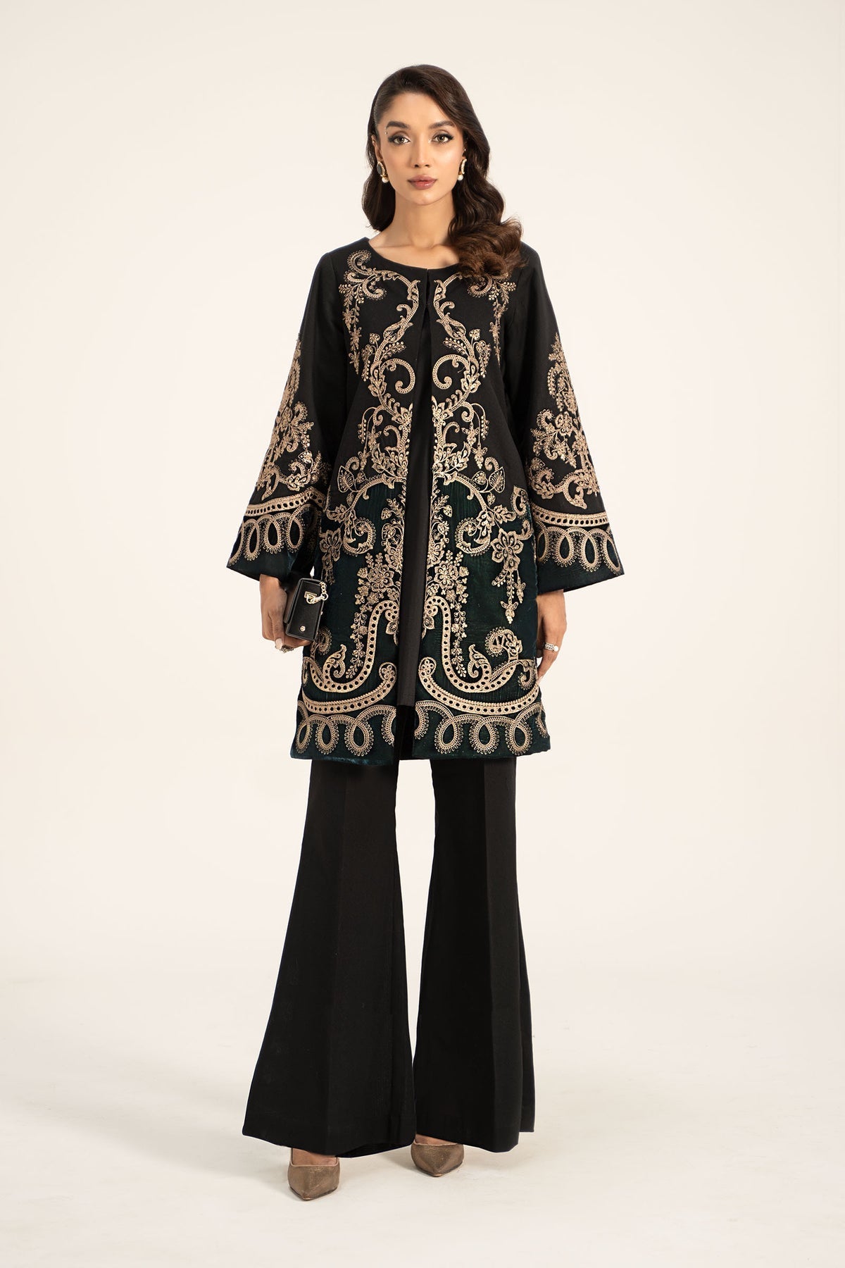 Maria B | Casual Pret 2024 | Khaddar Suit | DW-W24-113