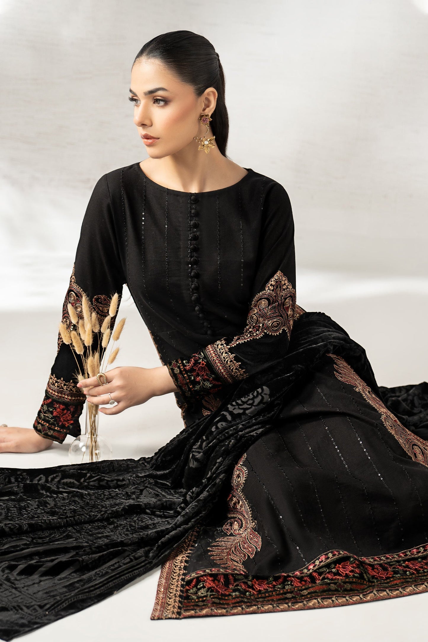 Maria B | Pre Fall 25 | DW-W24-146R1-Black