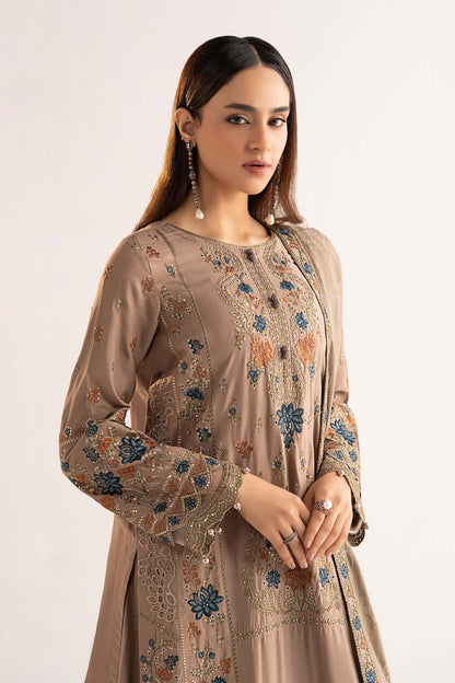 Maria B | Eid Collection 26 | 3 Piece Embroidered Linen Suit