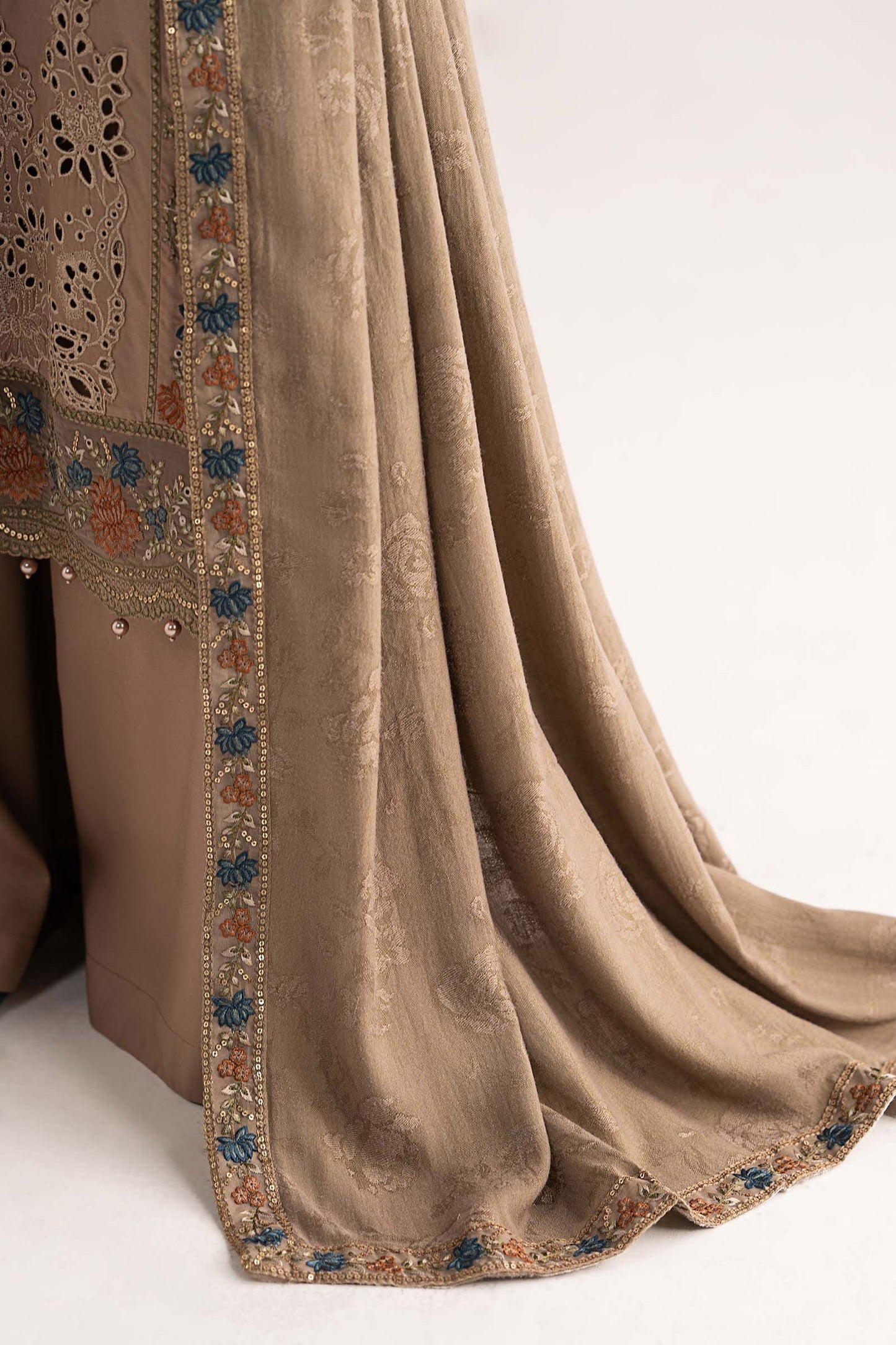 Maria B | Eid Collection 26 | 3 Piece Embroidered Linen Suit