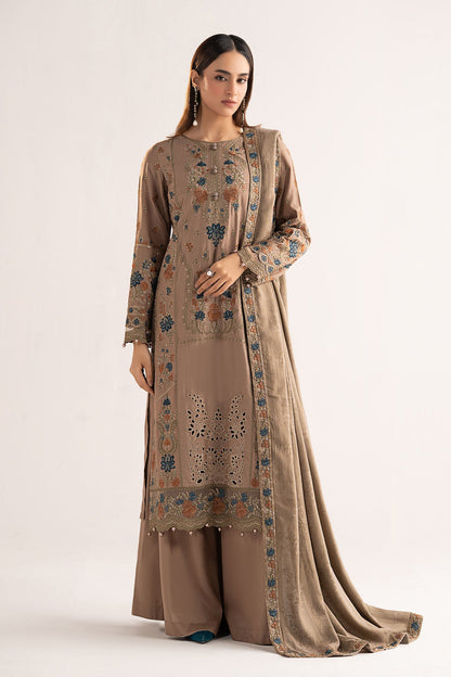 Maria B | Eid Collection 26 | 3 Piece Embroidered Linen Suit