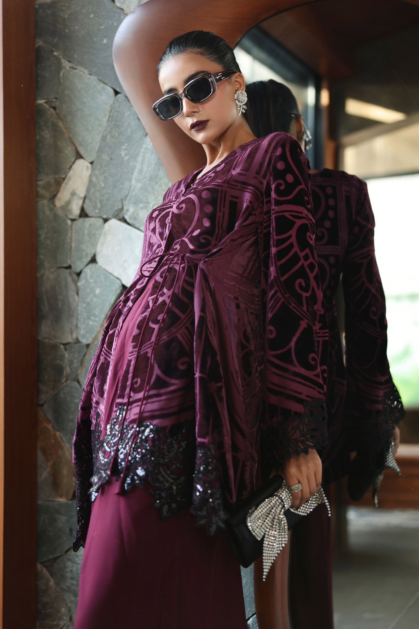 Maria B | Pre Fall 25 | DW-W25-12-Purple