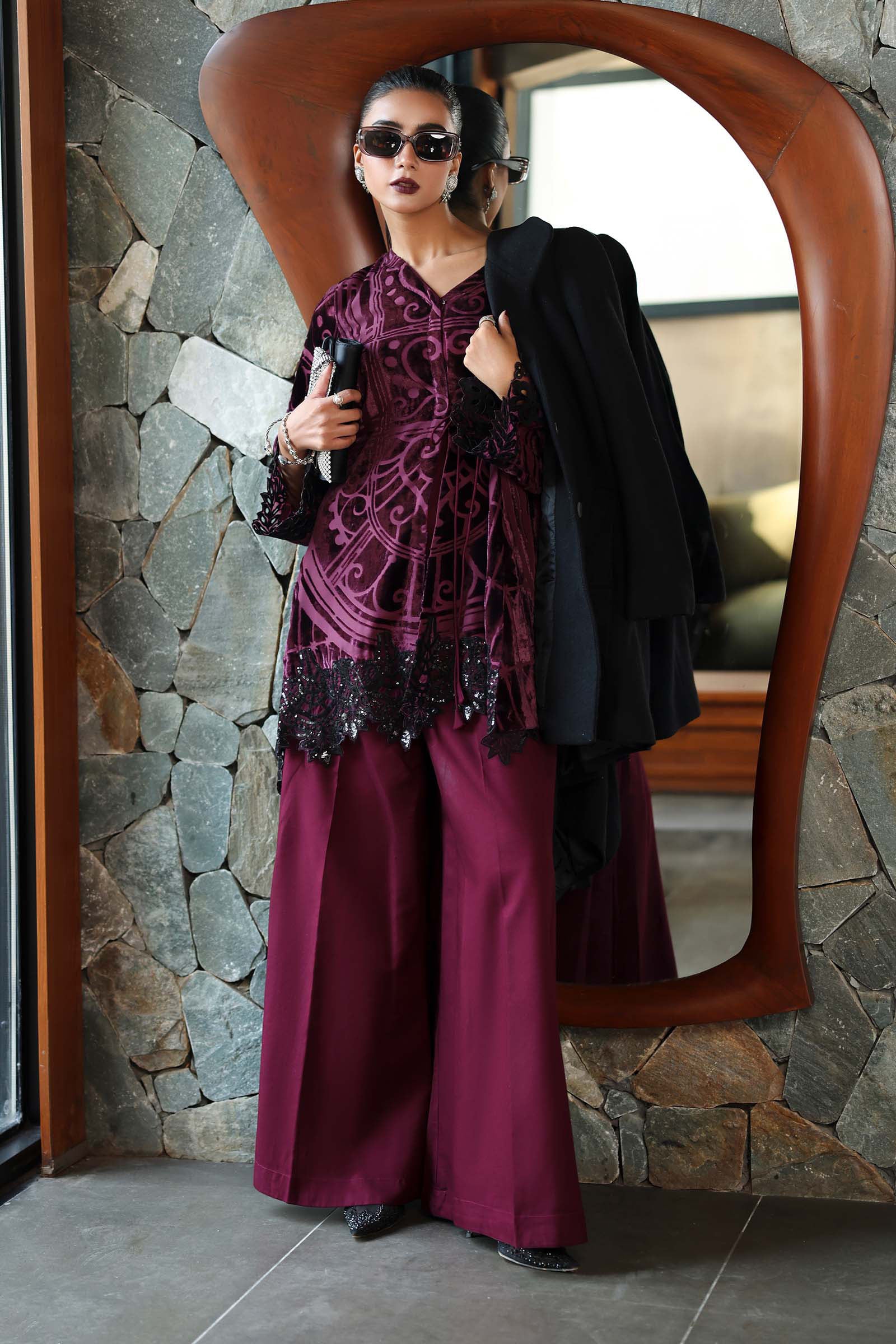 Maria B | Pre Fall 25 | DW-W25-12-Purple