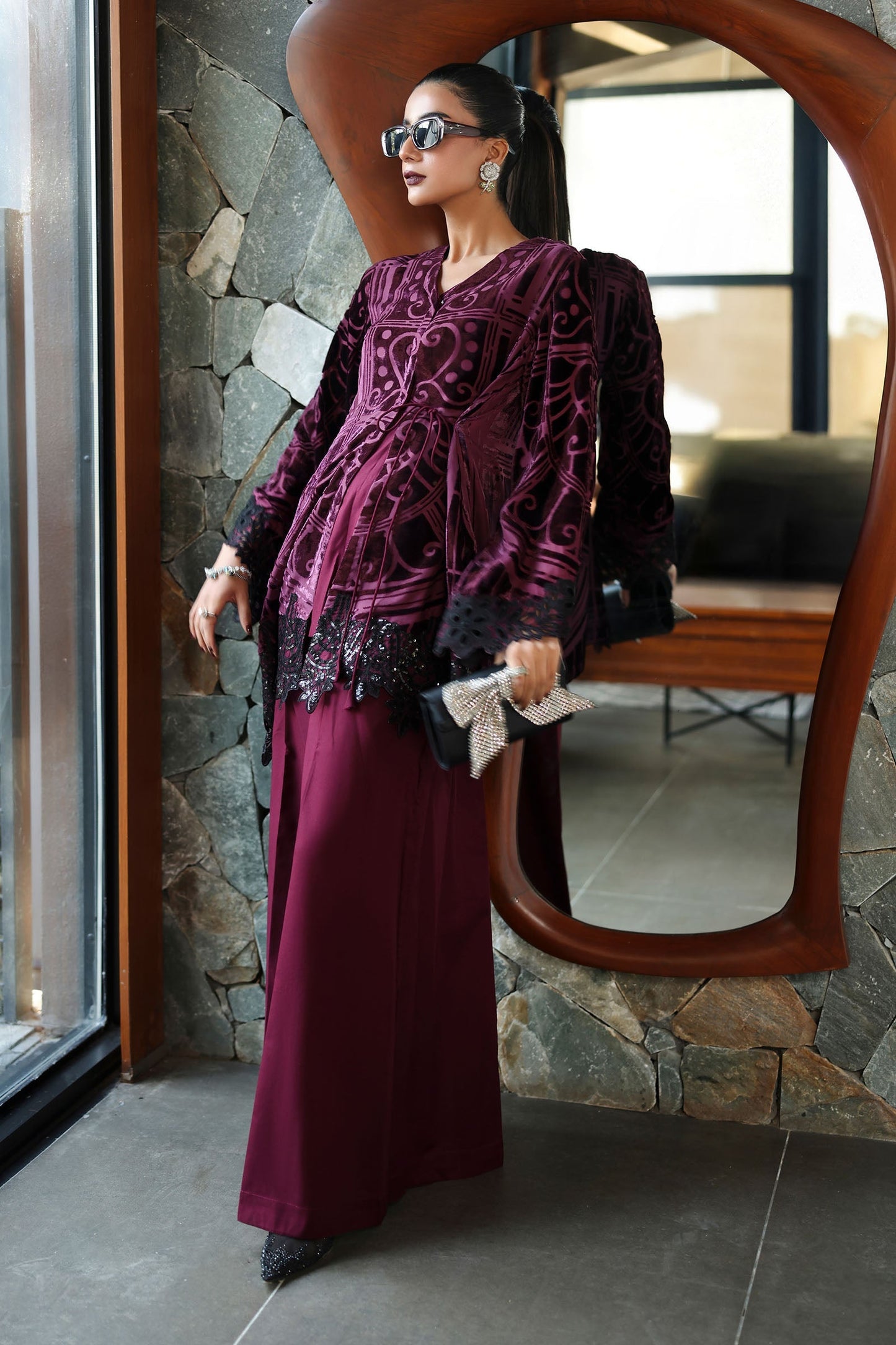 Maria B | Pre Fall 25 | DW-W25-12-Purple