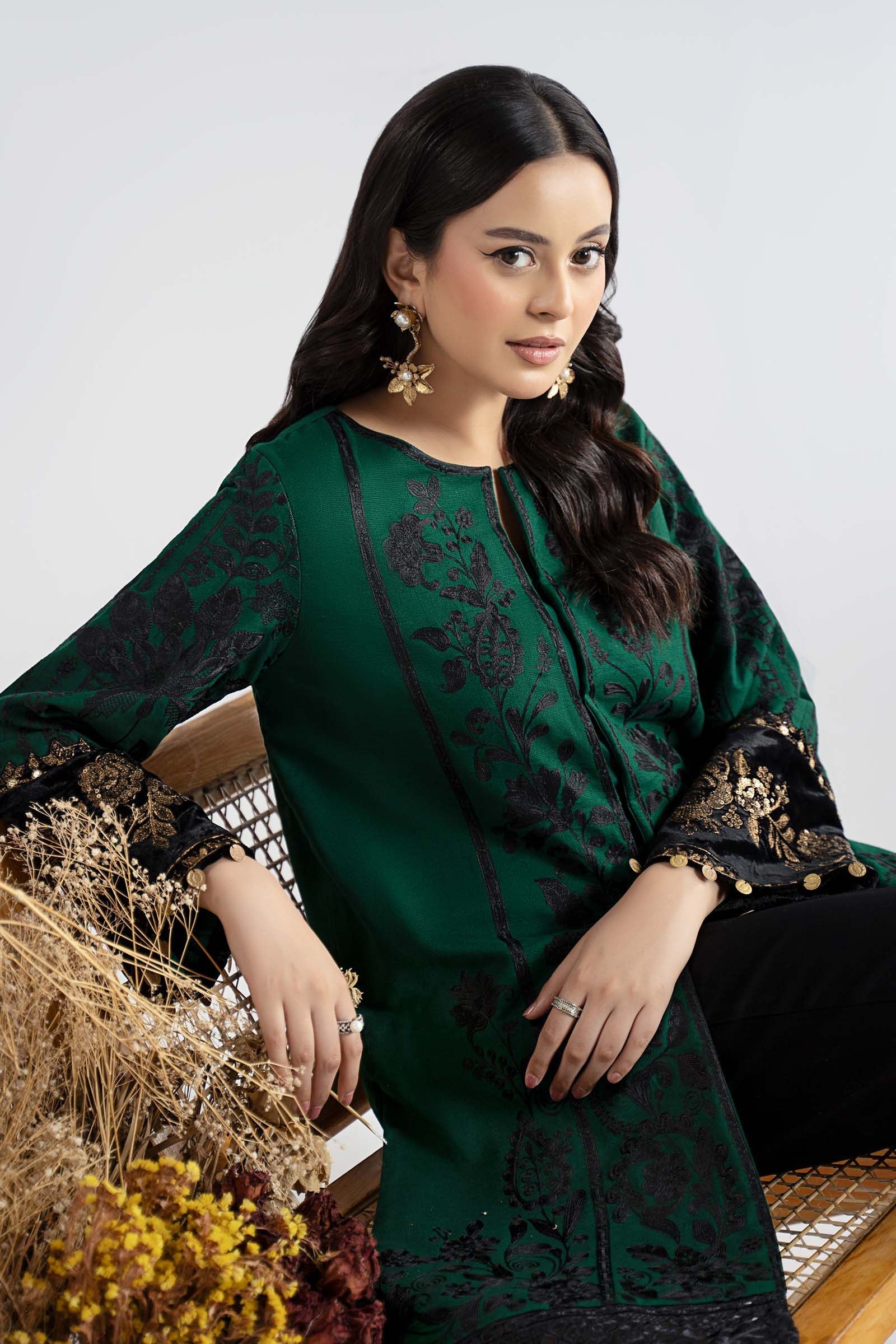 Maria B | Pre Fall 25 | DW-W25-18-Green