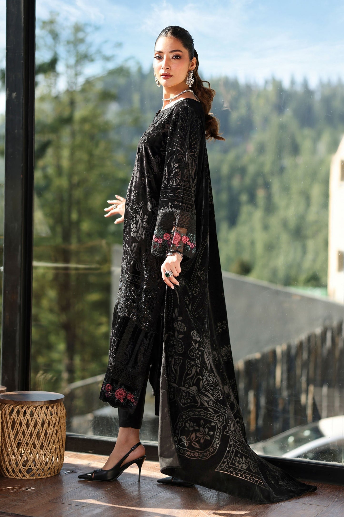 Maria B | Pre Fall 25 | DW-W25-23-Black