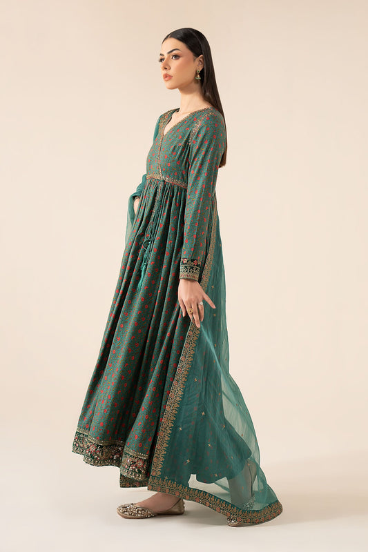 Maria B | Eid Collection 26 | 3 Piece Embroidered Linen Suit