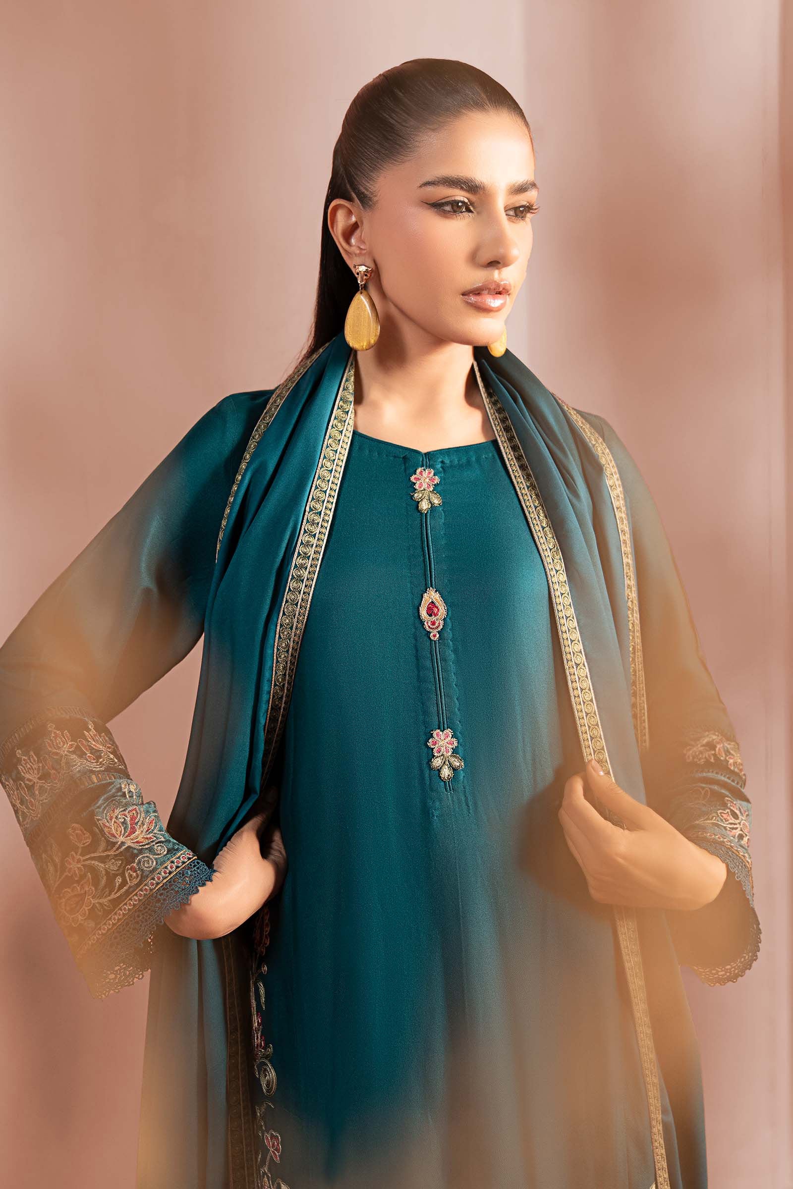 Maria B | Pre Fall 25 | DW-W25-36-Teal