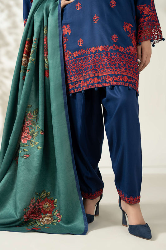 Maria B | Luxury Winter Pret 25 | DW-W25-46-Blue