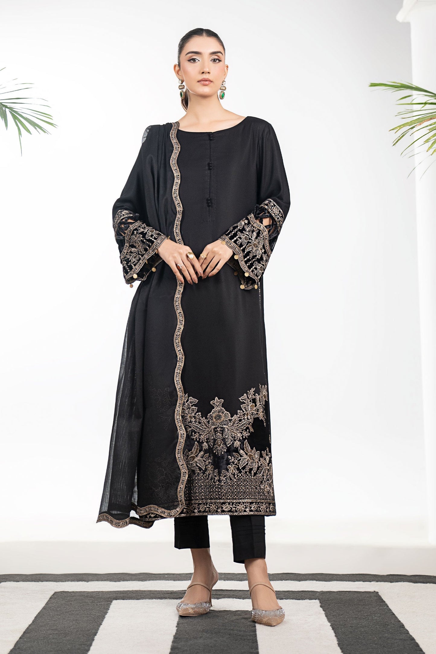 Maria B | Pre Fall 25 | DW-W25-48-Black