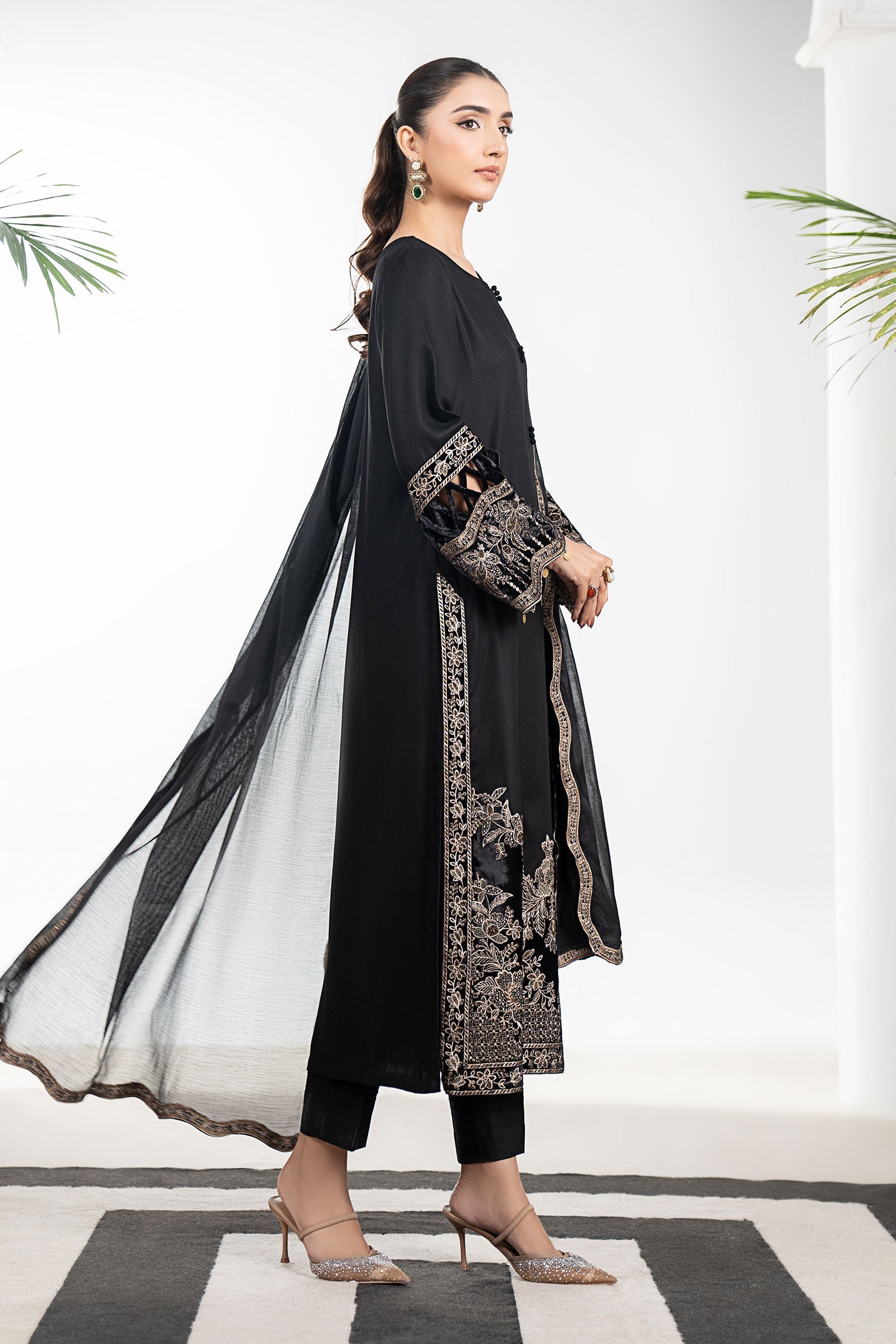 Maria B | Pre Fall 25 | DW-W25-48-Black