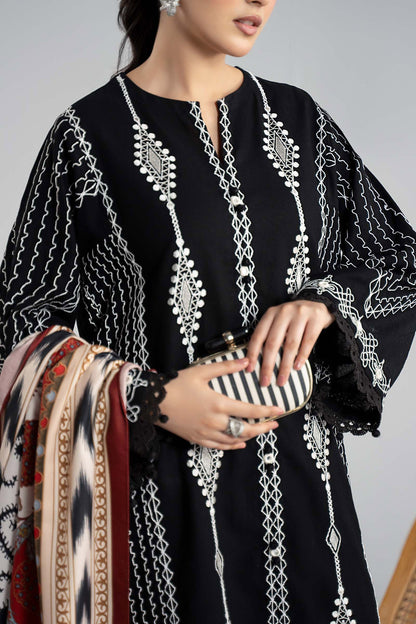 Maria B | Luxury Winter Pret 25 | DW-W25-51-Black