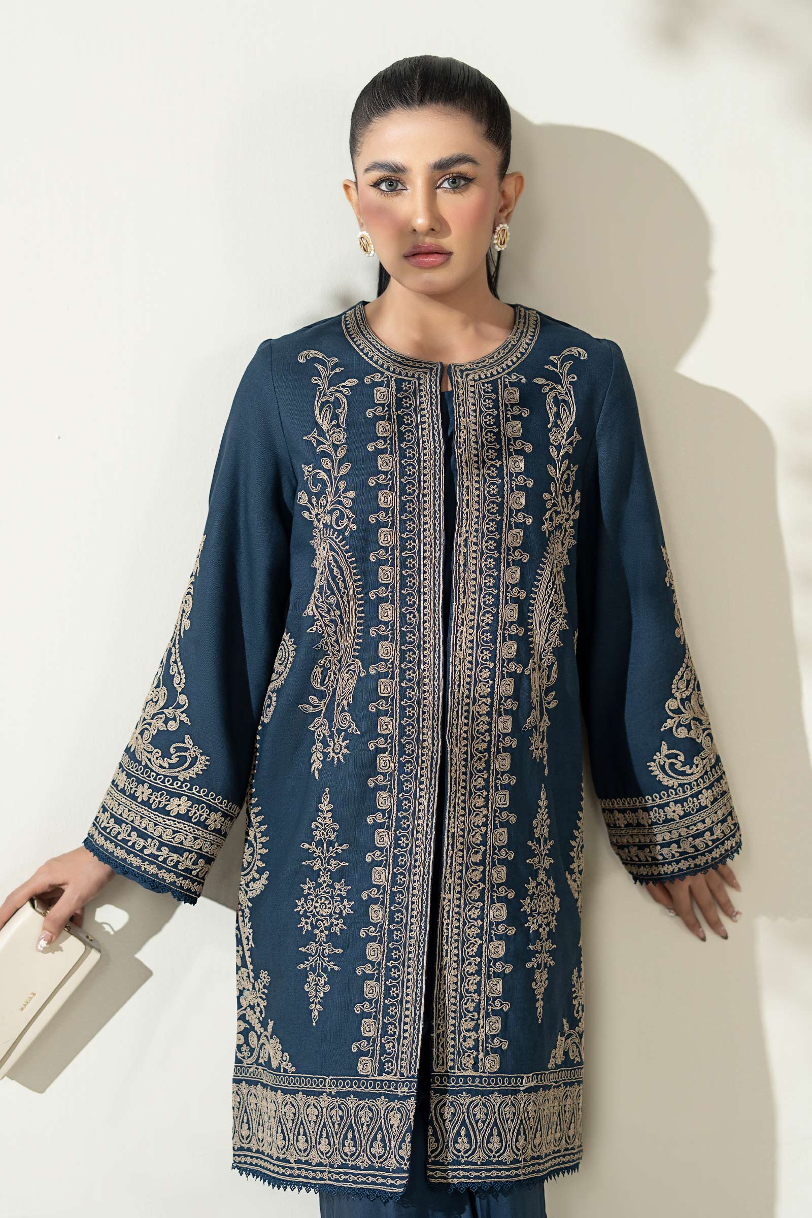 Maria B | Luxury Winter Pret 25 | DW-W25-58-Blue