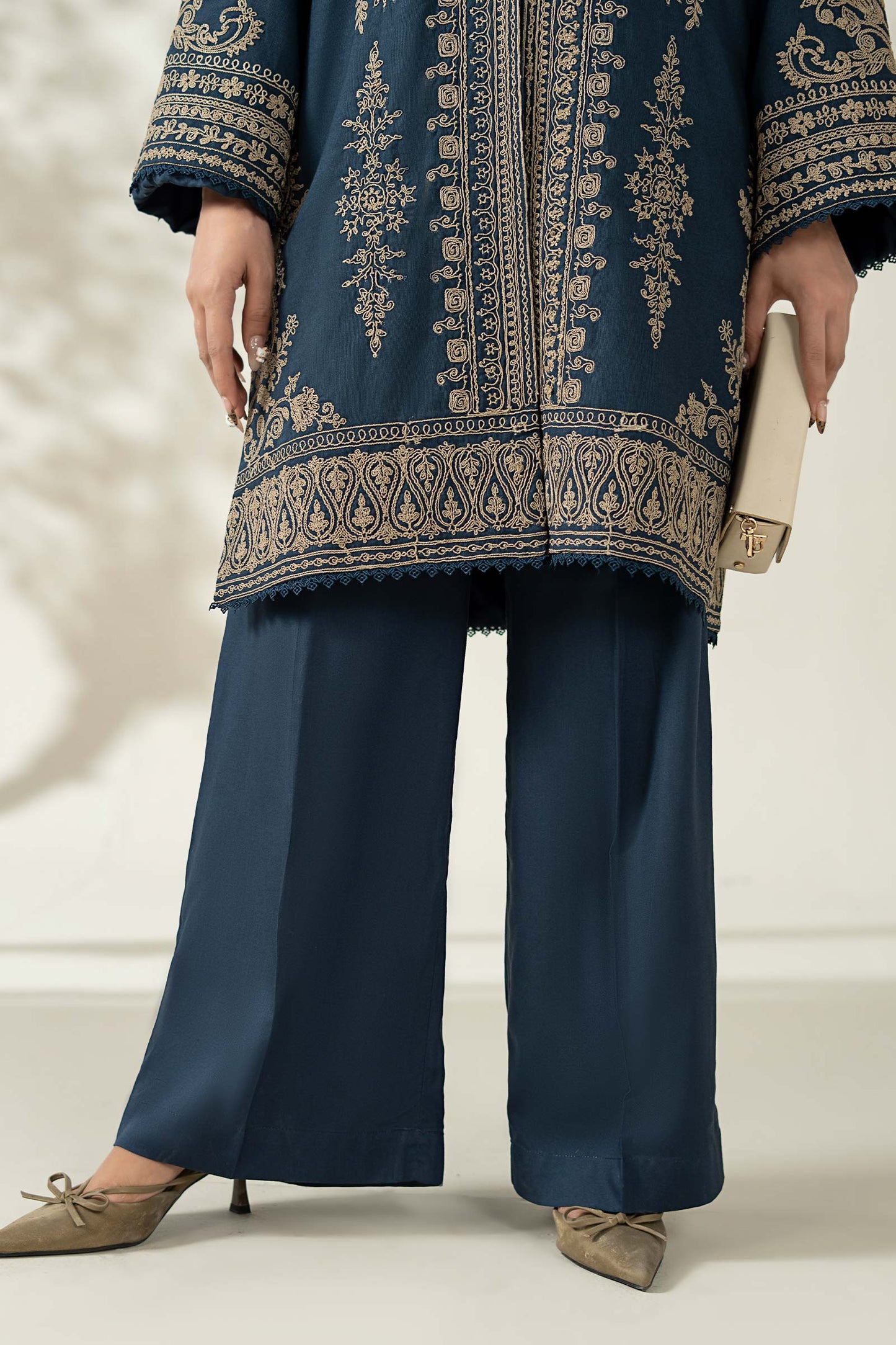 Maria B | Luxury Winter Pret 25 | DW-W25-58-Blue