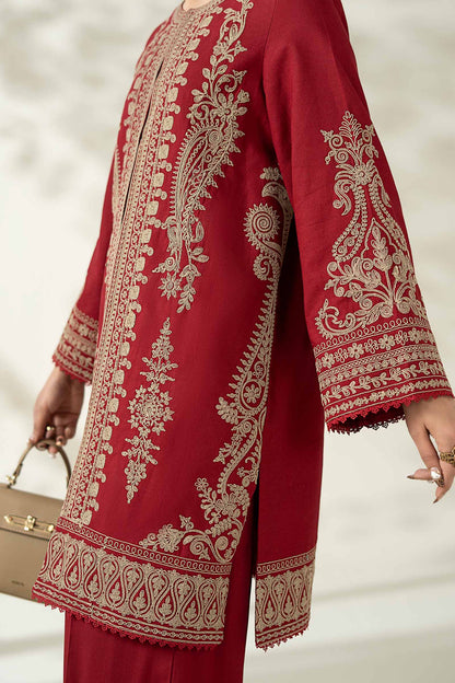 Maria B | Pre Fall Dresses | 3 Piece Embroidered Khaddar Suit ZB