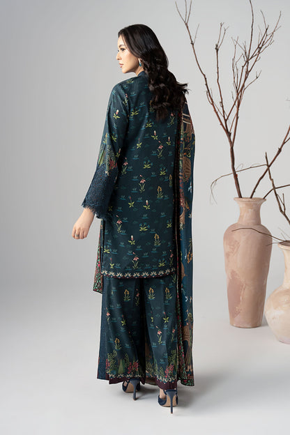 Maria B | Pre Fall Dresses | 3 Piece Embroidered Linen Suit ZE