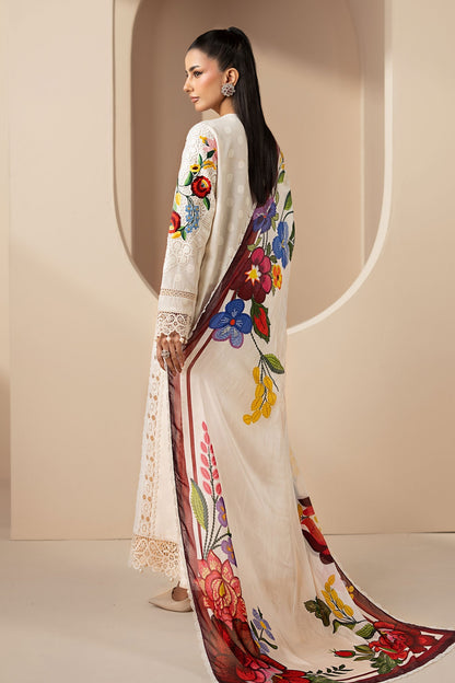 Maria B | Eid Collection 26 | 3 Piece Embroidered Jacquard Lawn Suit
