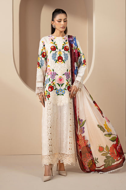Maria B | Eid Collection 26 | 3 Piece Embroidered Jacquard Lawn Suit