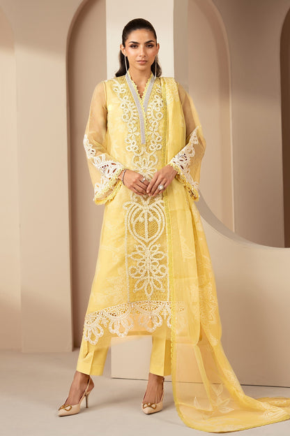 Maria B | Eid Collection 26 | 3 Piece Embroidered Organza Suit