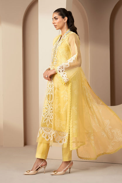 Maria B | Eid Collection 26 | 3 Piece Embroidered Organza Suit