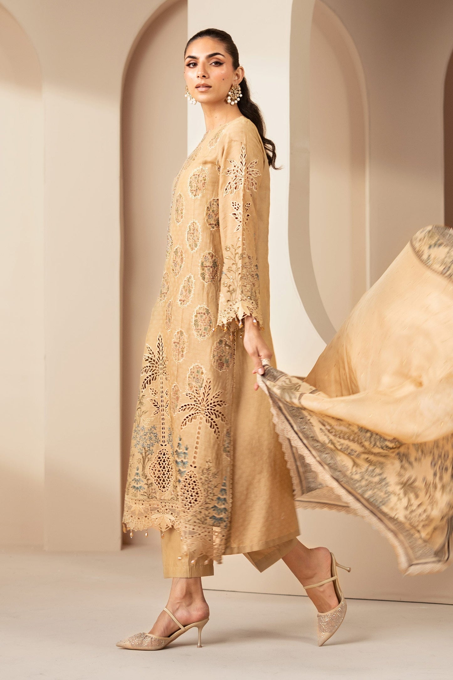 Maria B | Eid Collection 26 | 3 Piece Embroidered Jacquard Lawn Suit