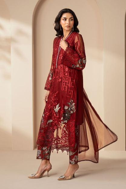 Maria B | Eid Collection 26 | 3 Piece Embroidered Net Suit