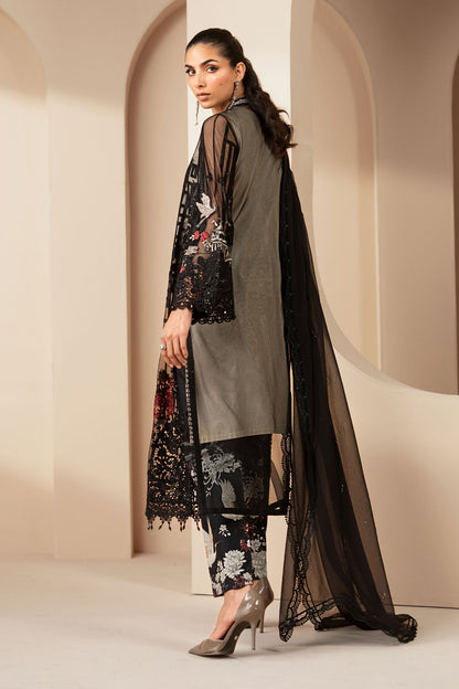 Maria B | Eid Collection 26 | 3 Piece Embroidered Net Suit