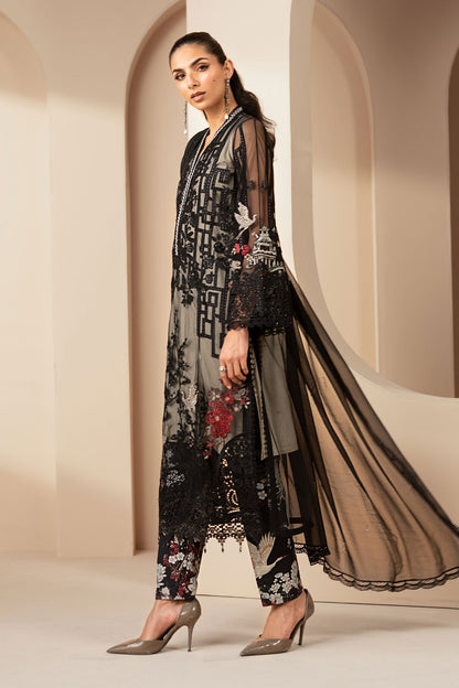 Maria B | Eid Collection 26 | 3 Piece Embroidered Net Suit