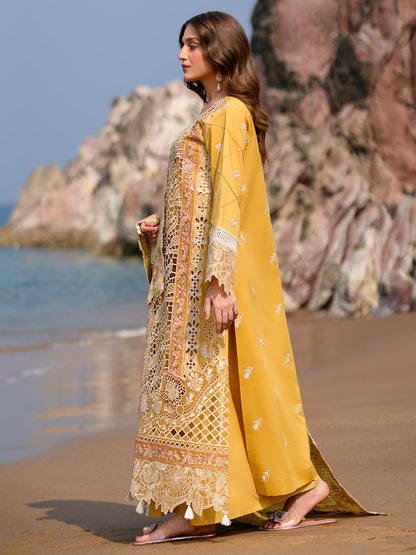 Mahnur | Sirena Luxury Lawn 25 | Dahlia - House Of Anaya
