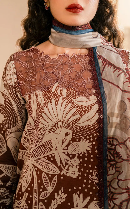 Asifa and Nabeel | Meraki Vintage 25 | Darcheeni (MVL25-07) - House Of Anaya