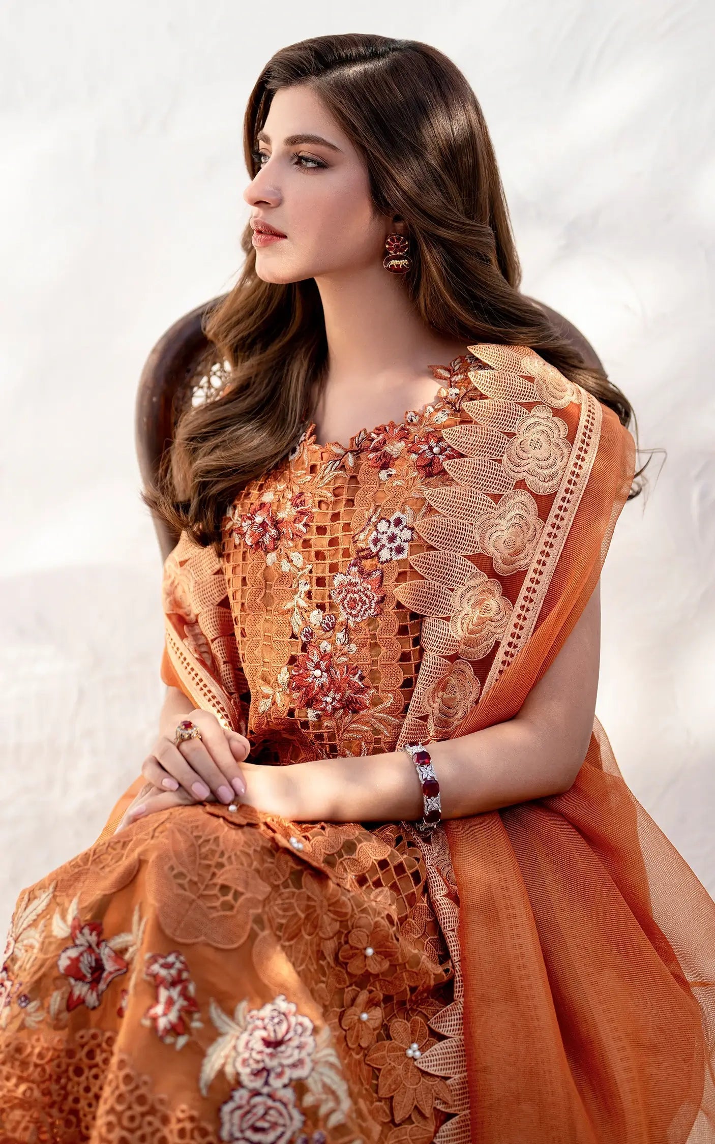 Asifa and Nabeel | Azalia Summer 25 | Day lily (AZL25-07) - House Of Anaya