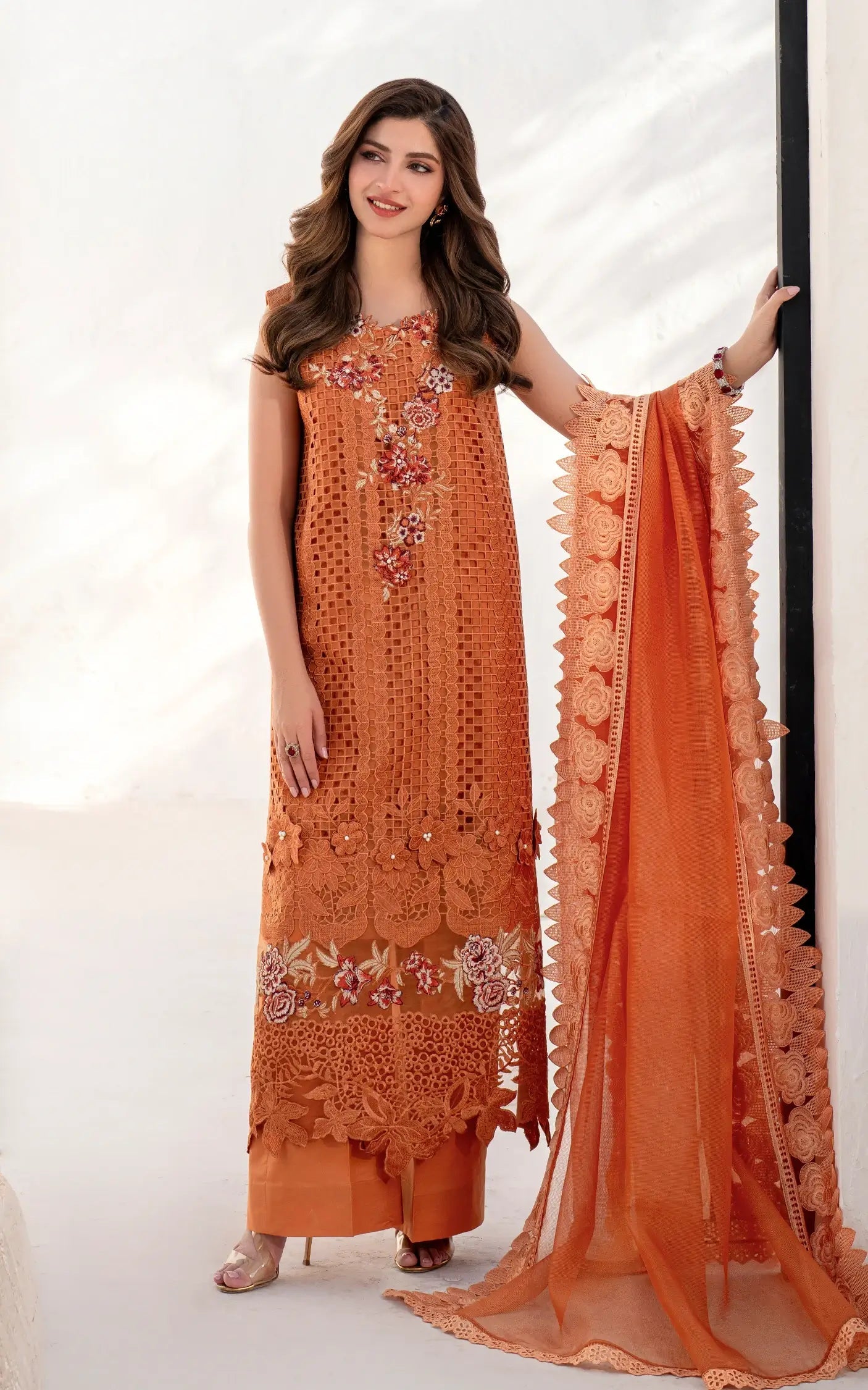 Asifa and Nabeel | Azalia Summer 25 | Day lily (AZL25-07) - House Of Anaya