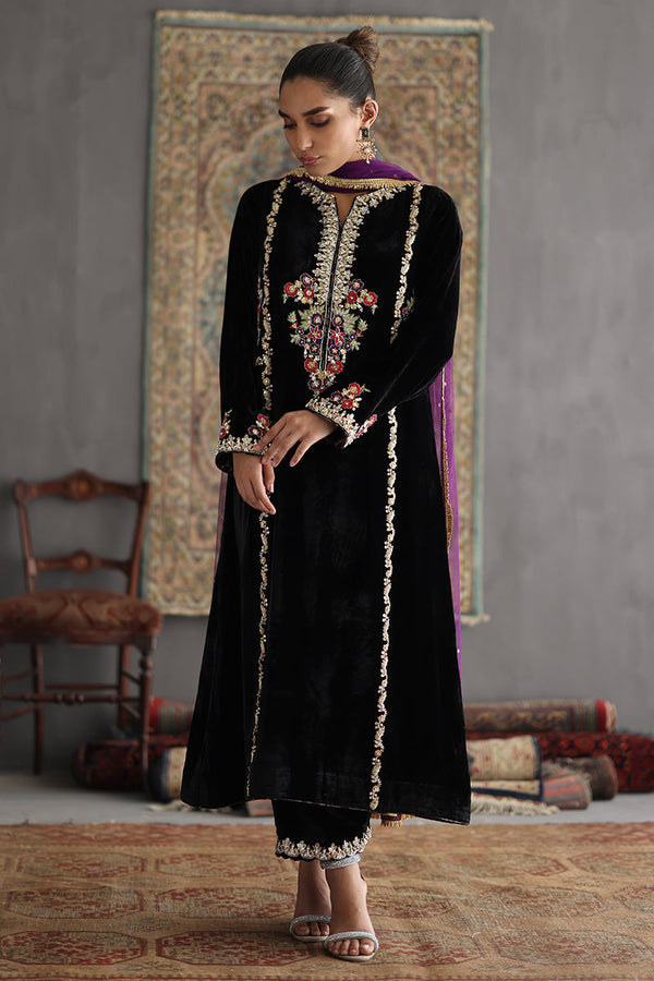 Sana Abbas | Velvet Formals | DELILAH - House Of Anaya