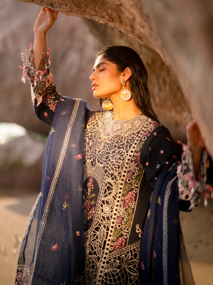 Mahnur | Sirena Luxury Lawn 25 | Derya - House Of Anaya